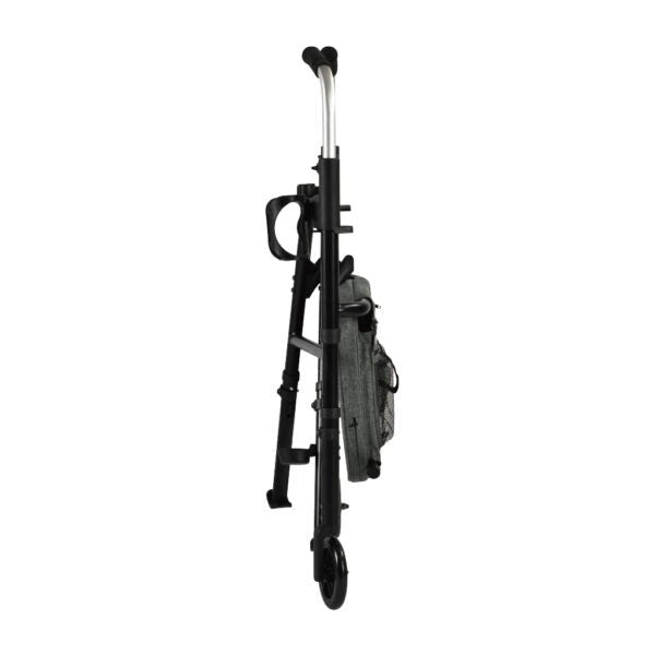 Triumph Mobility Essentials 2 Wheel Walker with Seat on a white background - okotoks hc pharmacy