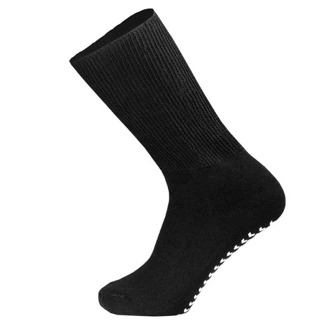 Black sock with white sole on a white background - okotoks hc pharmacy