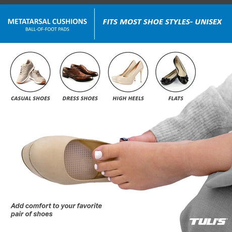 Tuli's Gel Metatarsal Cushions- okotoks hc pharmacy
