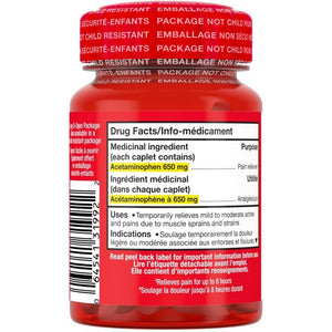 Tylenol 8H Muscle & Body 650 mg 110 Caplets - Okotoks HC Pharmacy