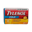 Tylenol Extra Strength Cold Daytime eZ Tabs 20 Tablets - Okotoks HC Pharmacy