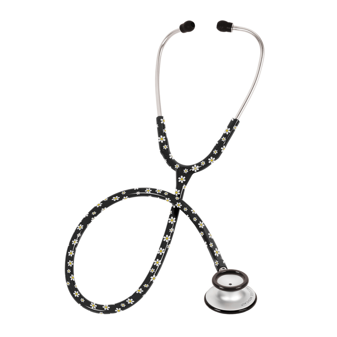 Stethoscope with floral pattern on a white background - okotoks hc pharmacy