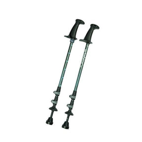 Two adjustable hiking poles on a white background - okotoks hc pharmacy