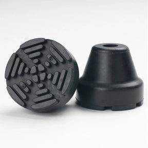 Two black rubber tips on a white background - okotoks hc pharmacy