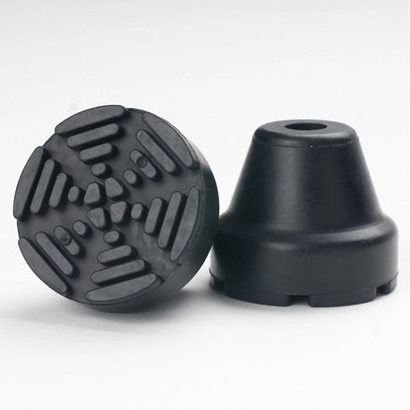 Two black rubber tips on a white background - okotoks hc pharmacy