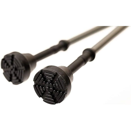 Two black textured tips on a white background - okotoks hc pharmacy