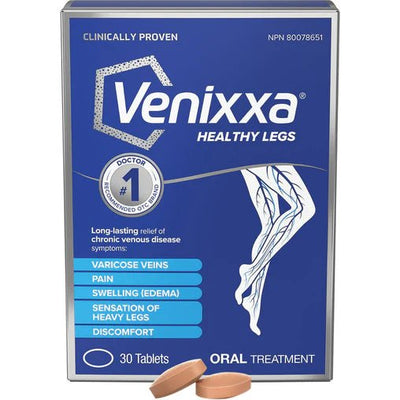 Venixxa healthy legs 500mg 30 tablets - Okotoks HC Pharmacy