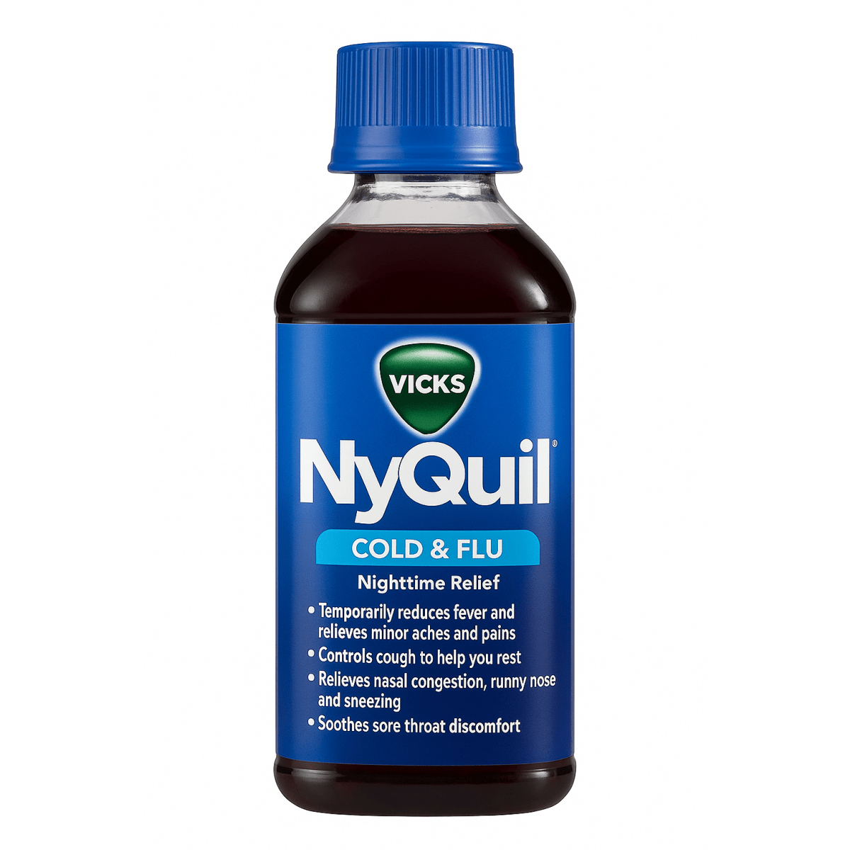 Vicks nyquil cold flu original 354ml - Okotoks HC Pharmacy