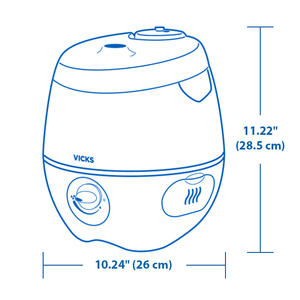 Vicks sweet dreams cool mist ultrasonic humidifier - Okotoks HC Pharmacy