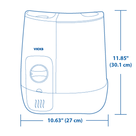 Vicks warm mist humidifier - Okotoks HC Pharmacy