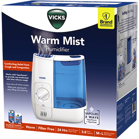 Vicks warm mist humidifier - Okotoks HC Pharmacy