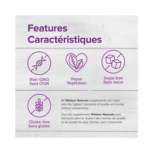 Product feature card with icons and text on a white background - okotoks hc pharmacy