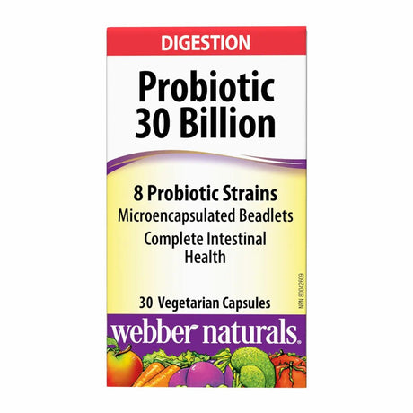 Webber Naturals Probiotic 30 Billion Caps 30 - Okotoks HC Pharmacy