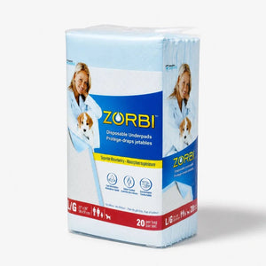 Zorbi Large Disposable Underpads - okotoks hc pharmacy